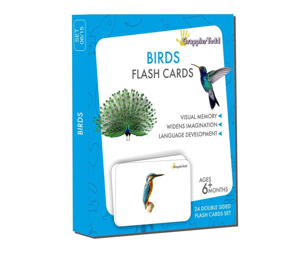 Birds Flash Cards - Totdot