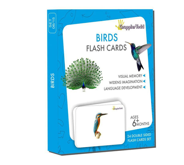 Birds Flash Cards - Totdot
