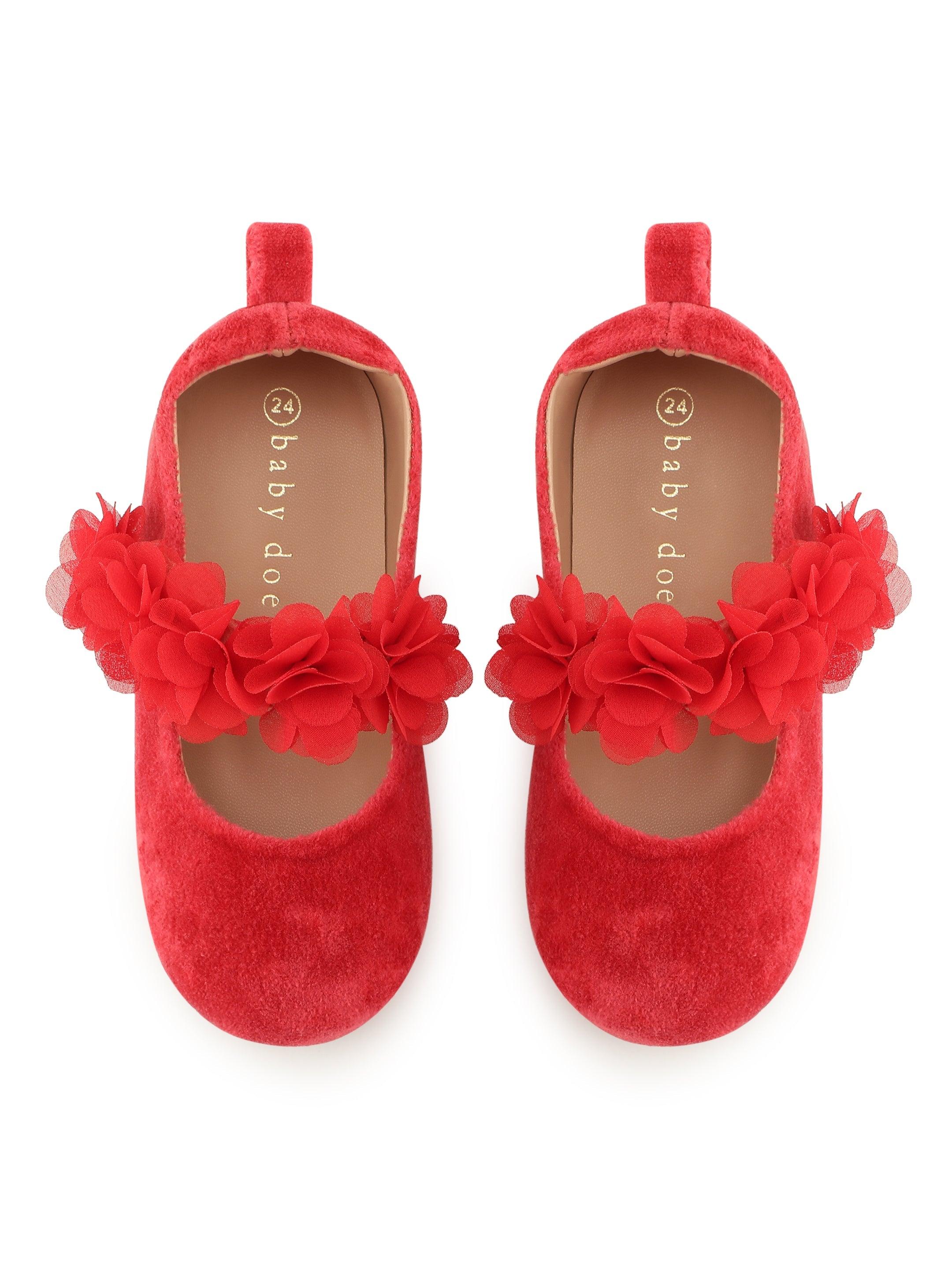 Blossom Red Ballerinas - Totdot