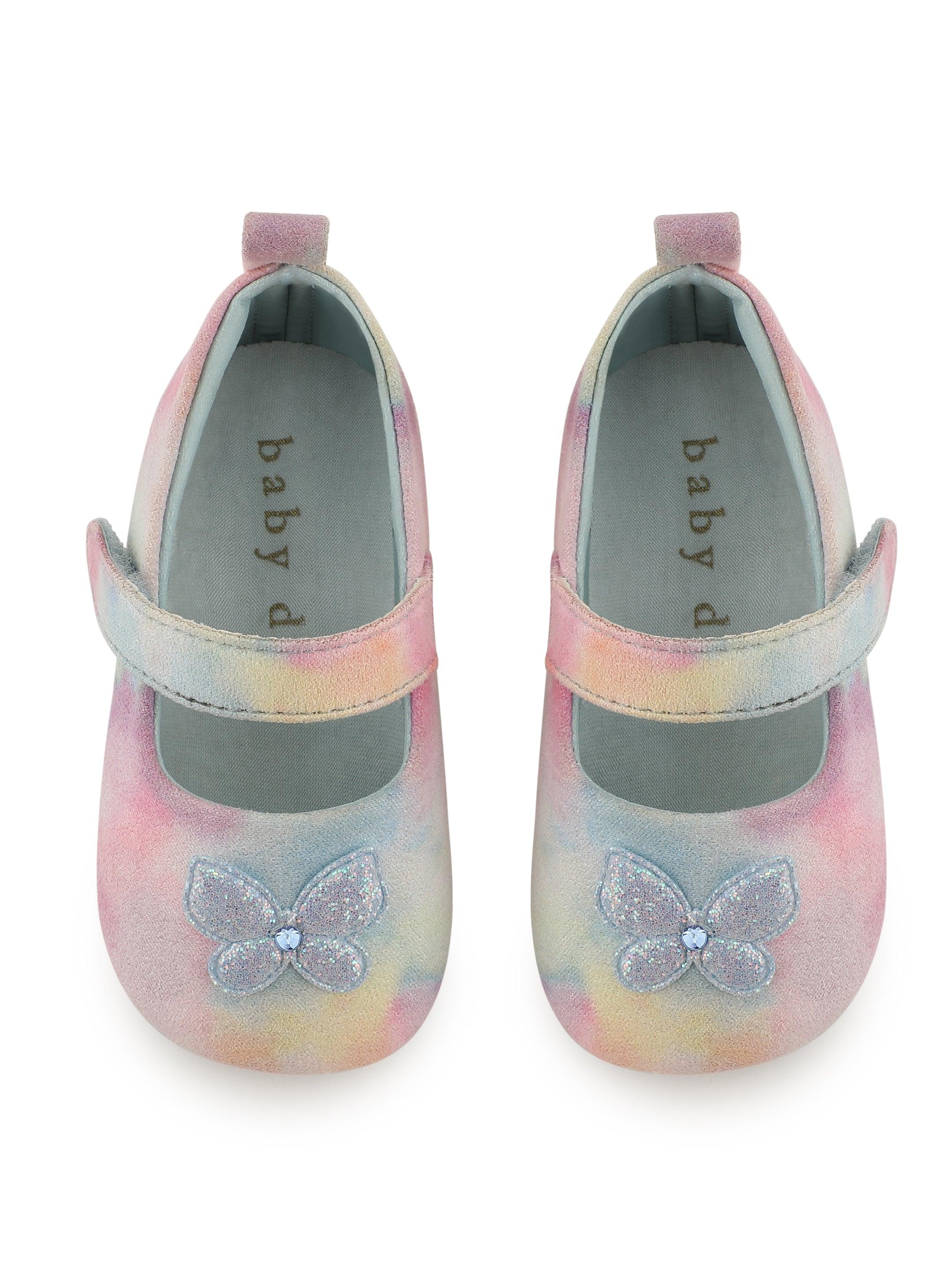 Blue Tye Dye Mary Janes - Totdot