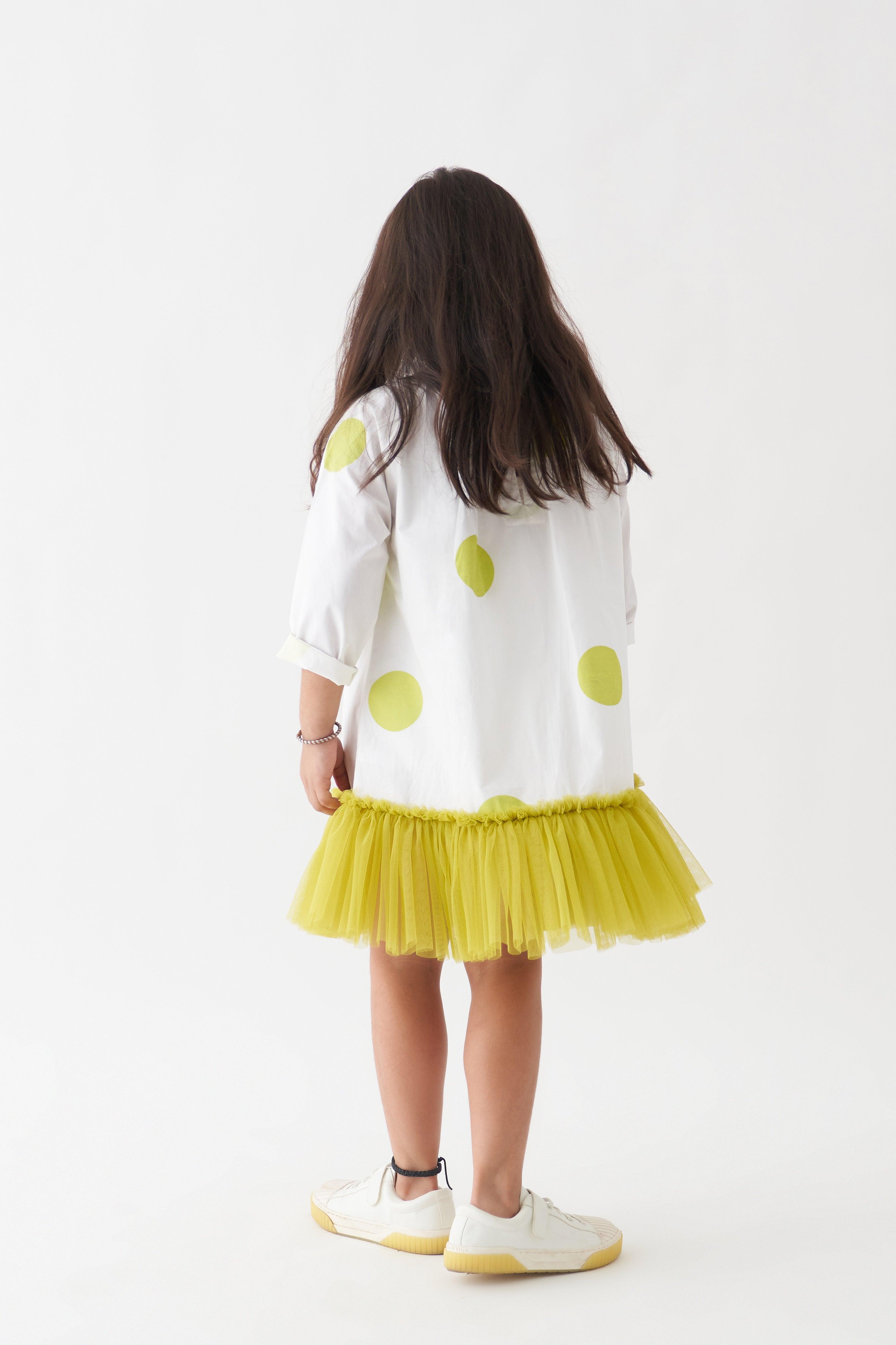 Bottom Frill Dress - Totdot