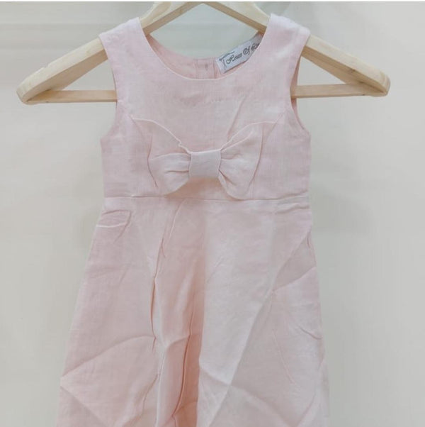 Bow Frock Baby Pink Colour - Totdot