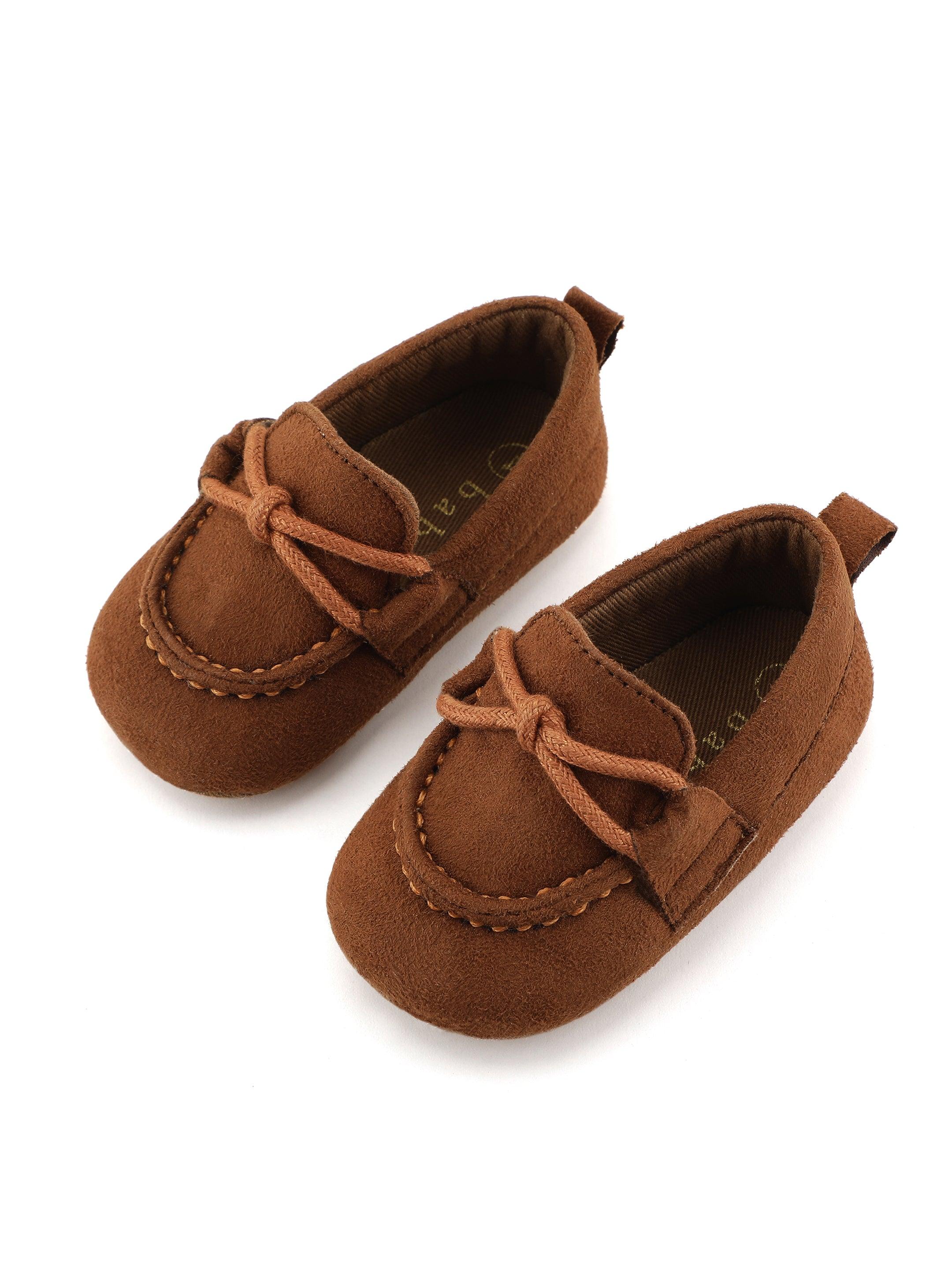 Brown Mr. Doe Loafers - Totdot