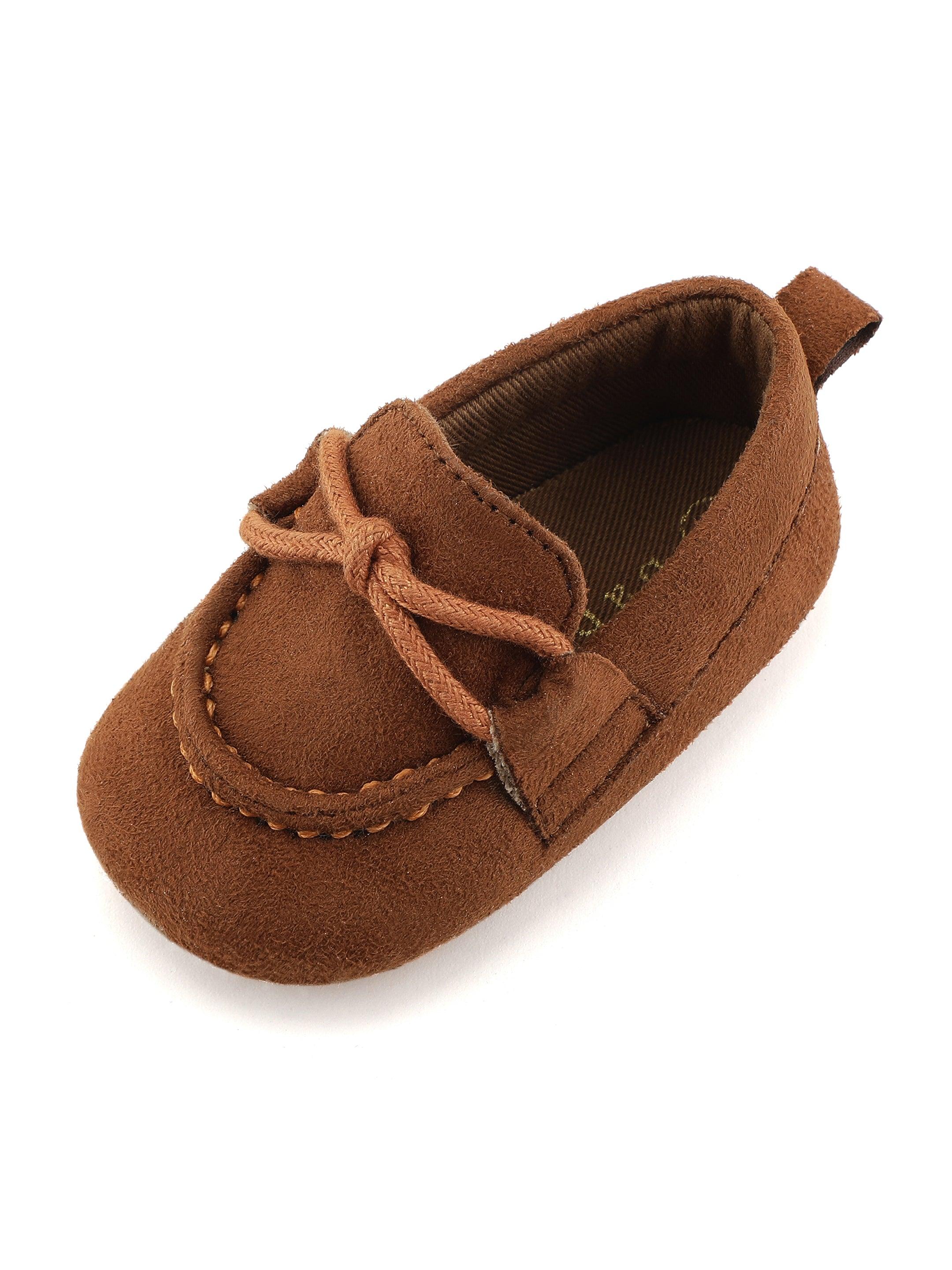 Brown Mr. Doe Loafers - Totdot