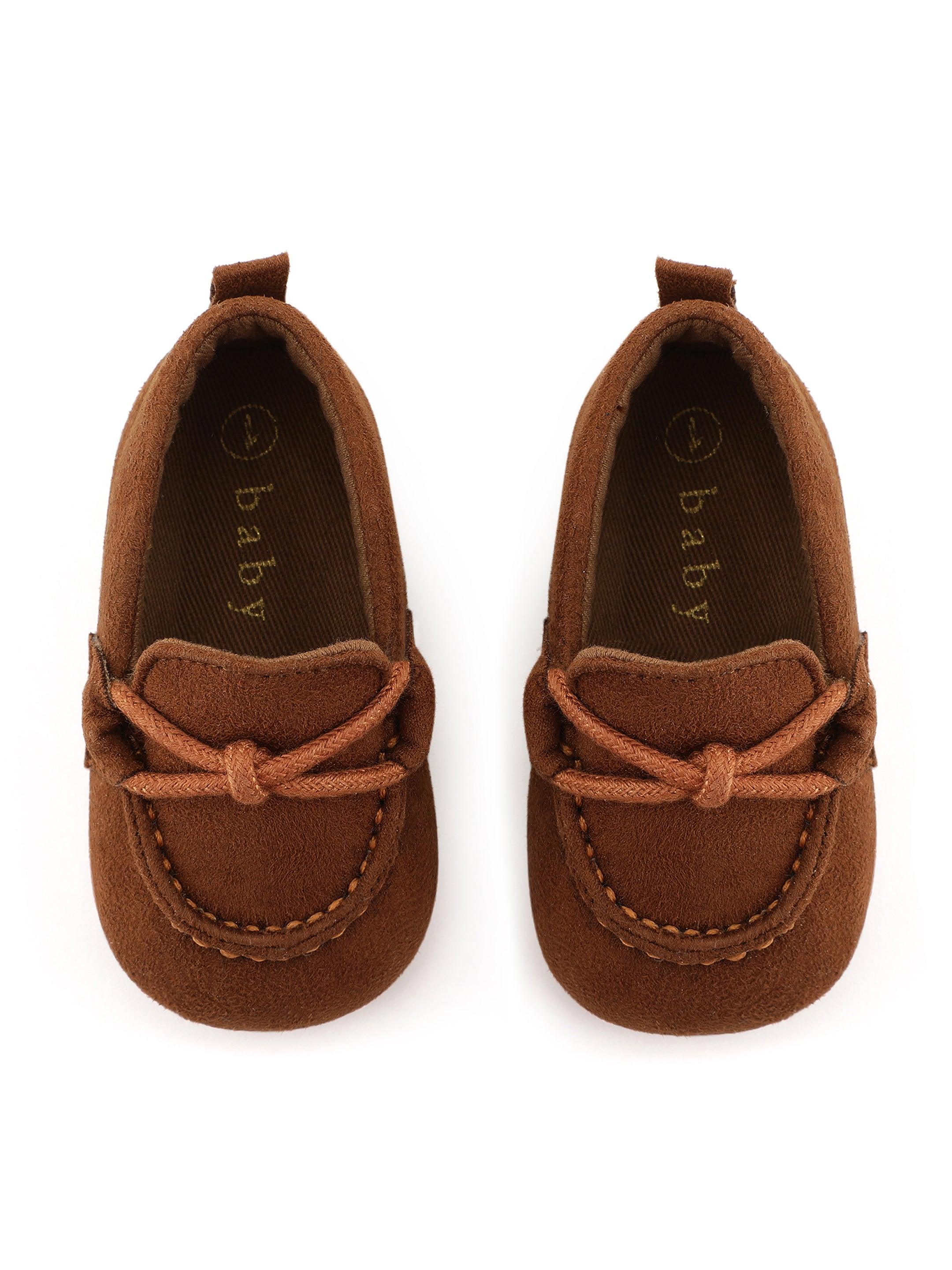 Brown Mr. Doe Loafers - Totdot