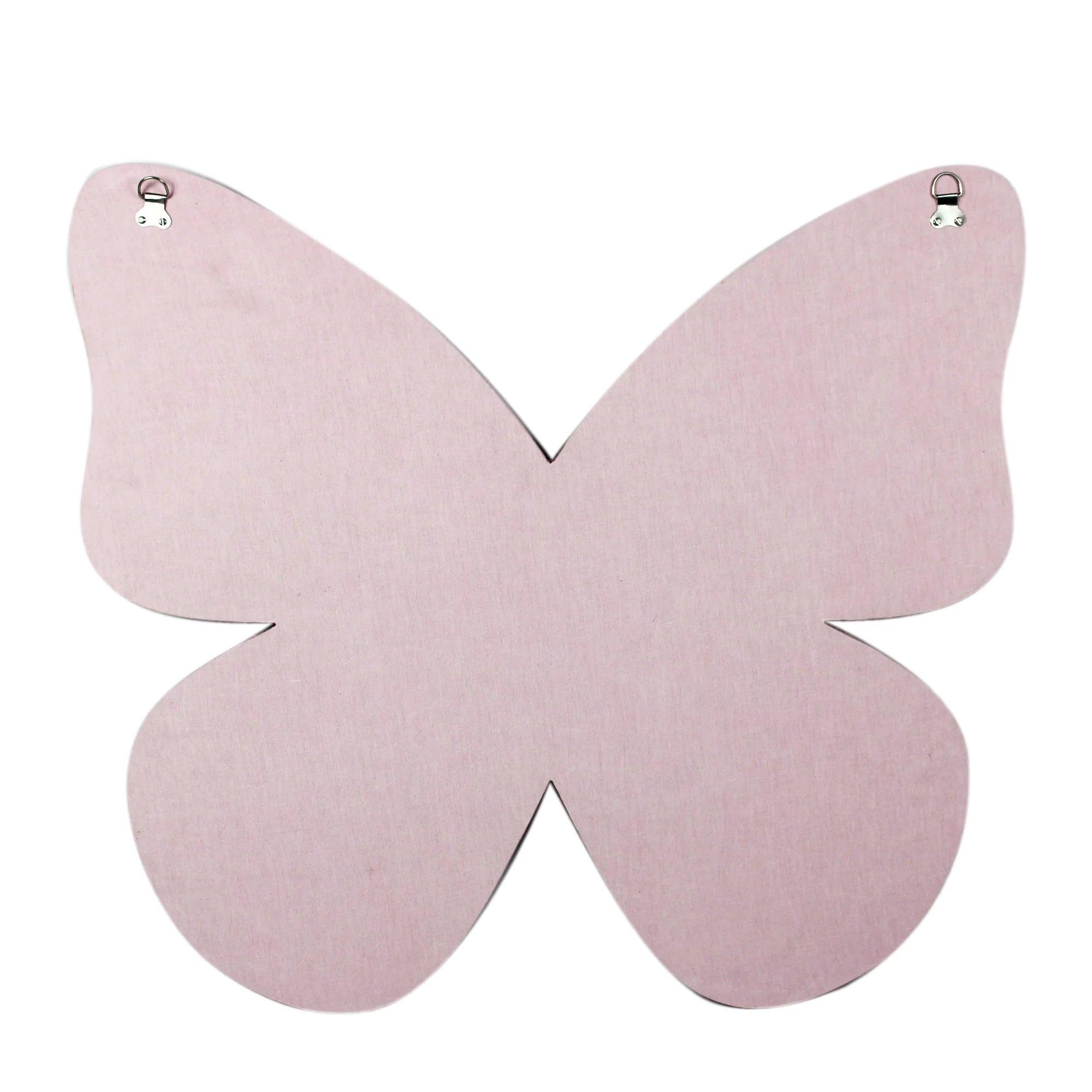 Butterfly Shaped Pin Board For Wall Hanging - Totdot