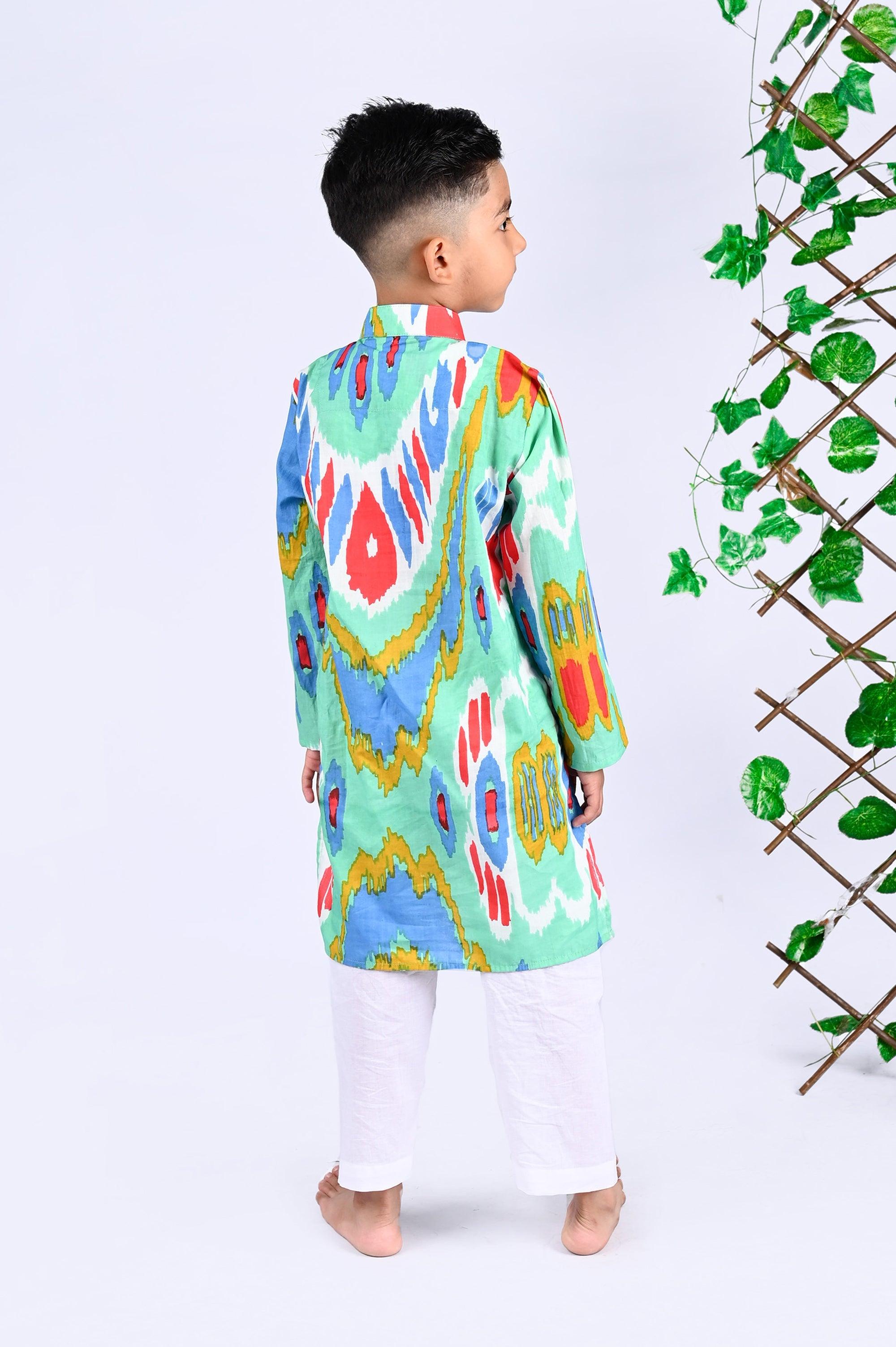 Custard Ikat Set - Totdot