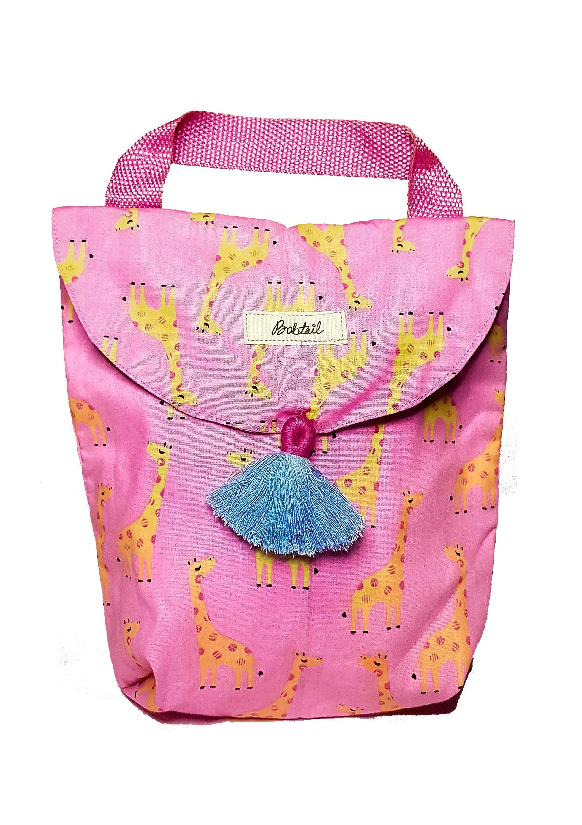 Diaper Tote Bag- Istroller' Tote Bag - Pink Giraffe - Totdot