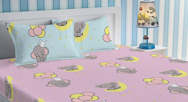Elephant Pink Bedsheets - Totdot