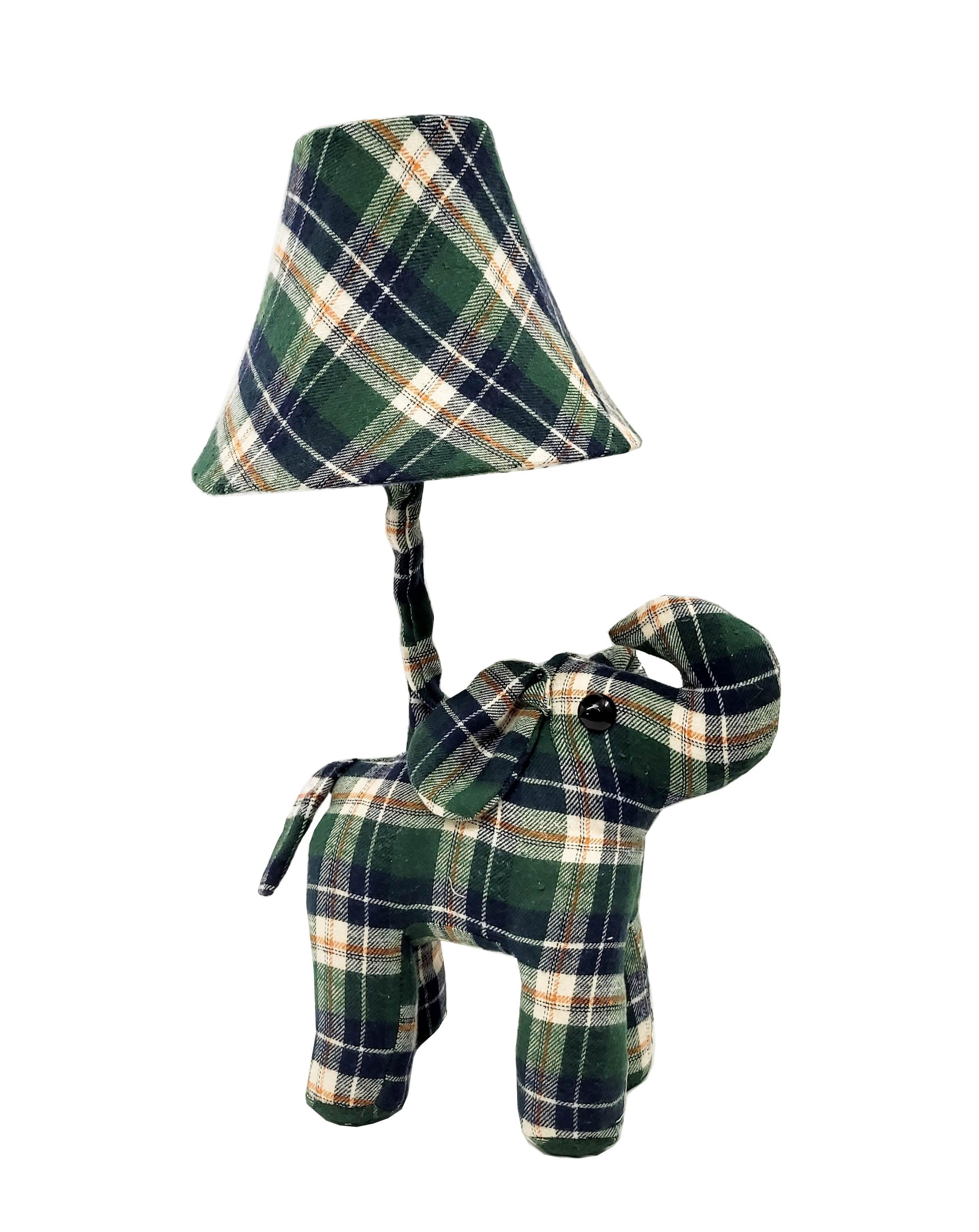 Elle Short Night Lamp Warm Checks - Totdot