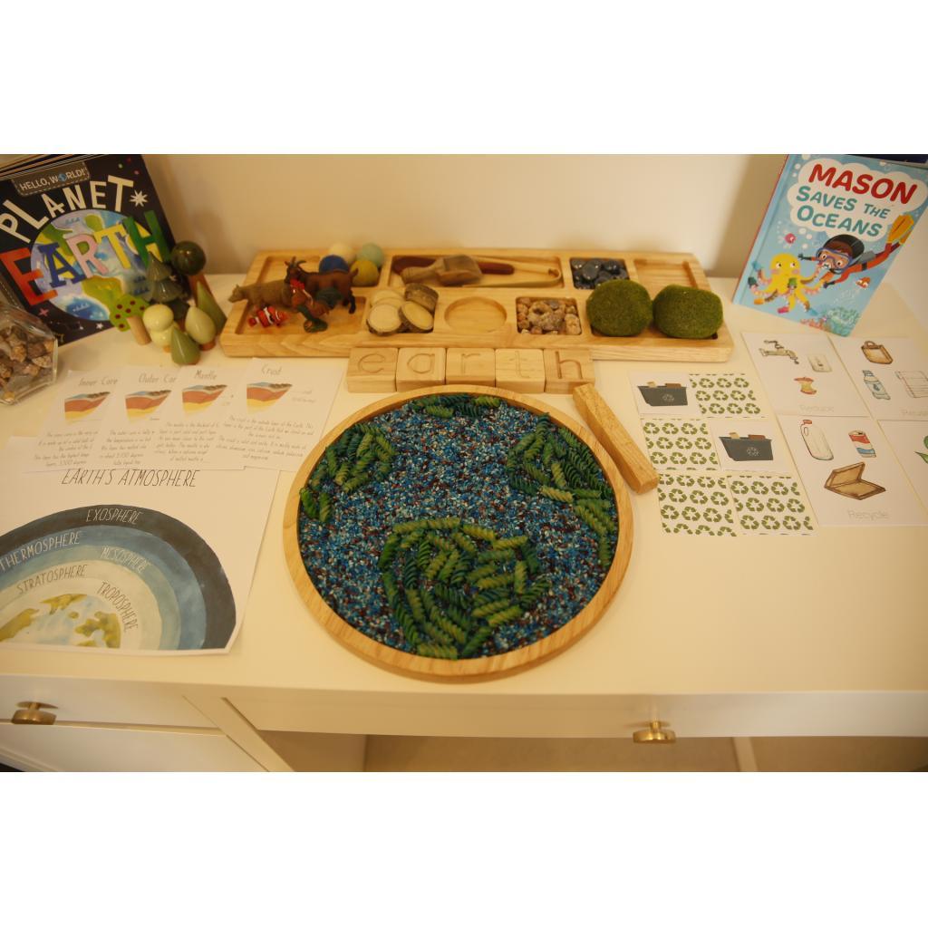 Extra Large Tinker Tray Plate / Sensory Tray - Totdot