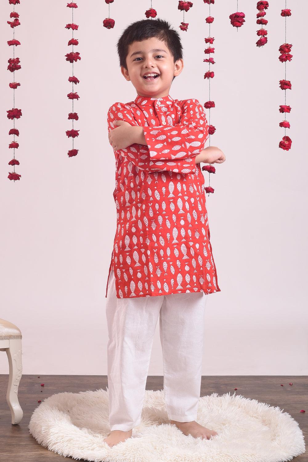 Fish Kurta Set - Totdot