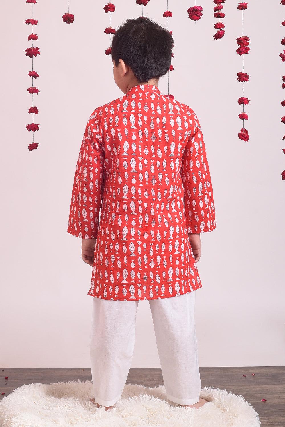 Fish Kurta Set - Totdot