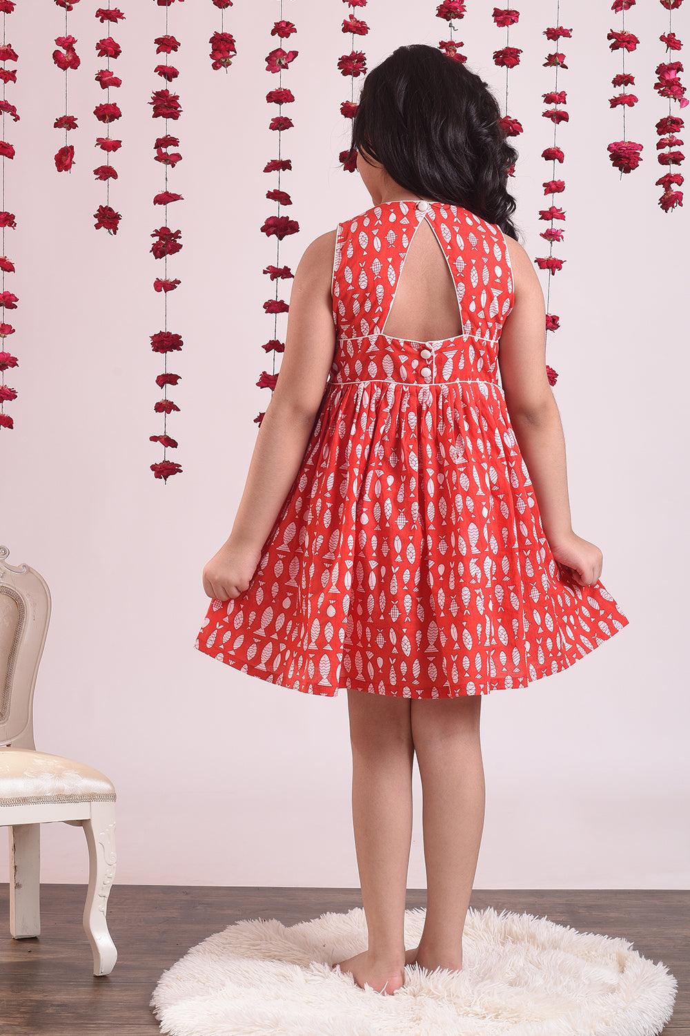 Fish Twirl Dress - Totdot