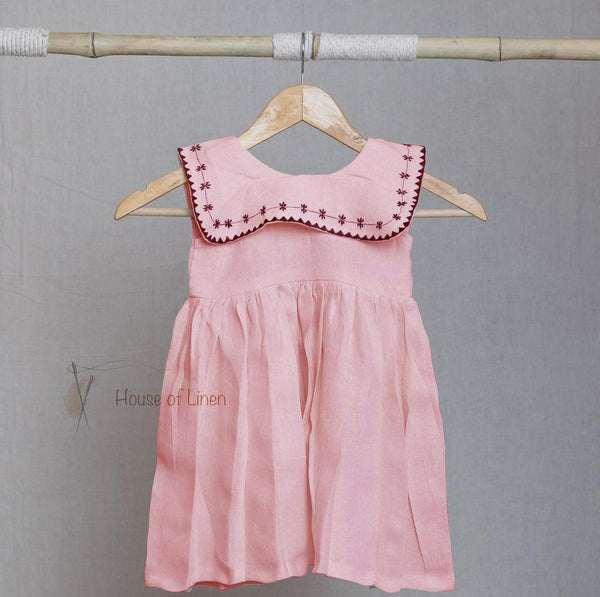 Flap Frock Baby Pink color - Totdot
