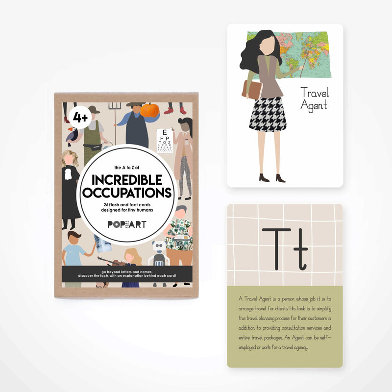 Flash & Fact Cards Incredible Occupations - Totdot