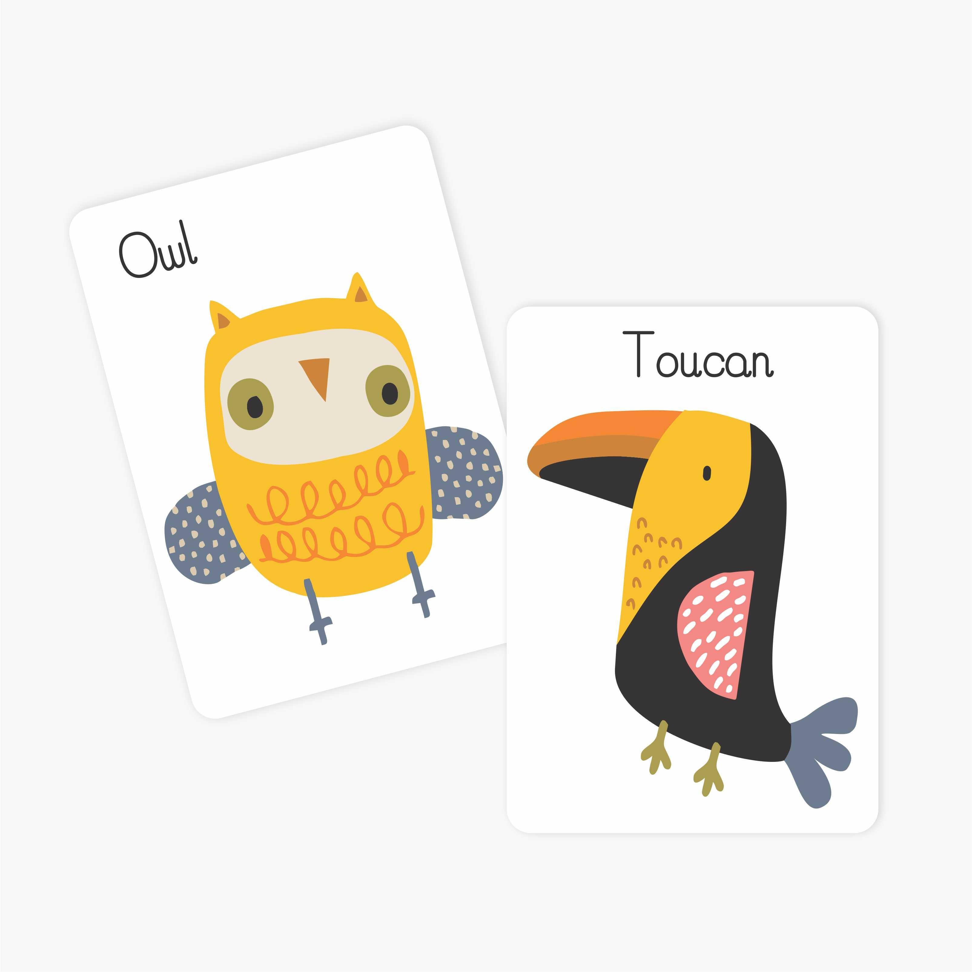 Flash Cards Animals - Totdot