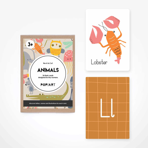 Flash Cards Animals - Totdot