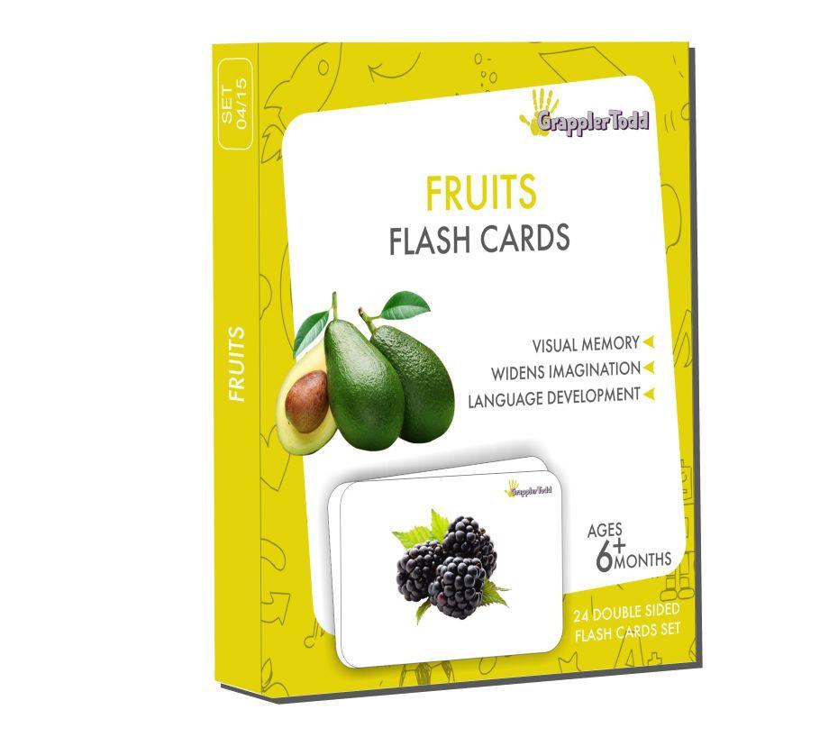 Fruits Flash Cards - Totdot