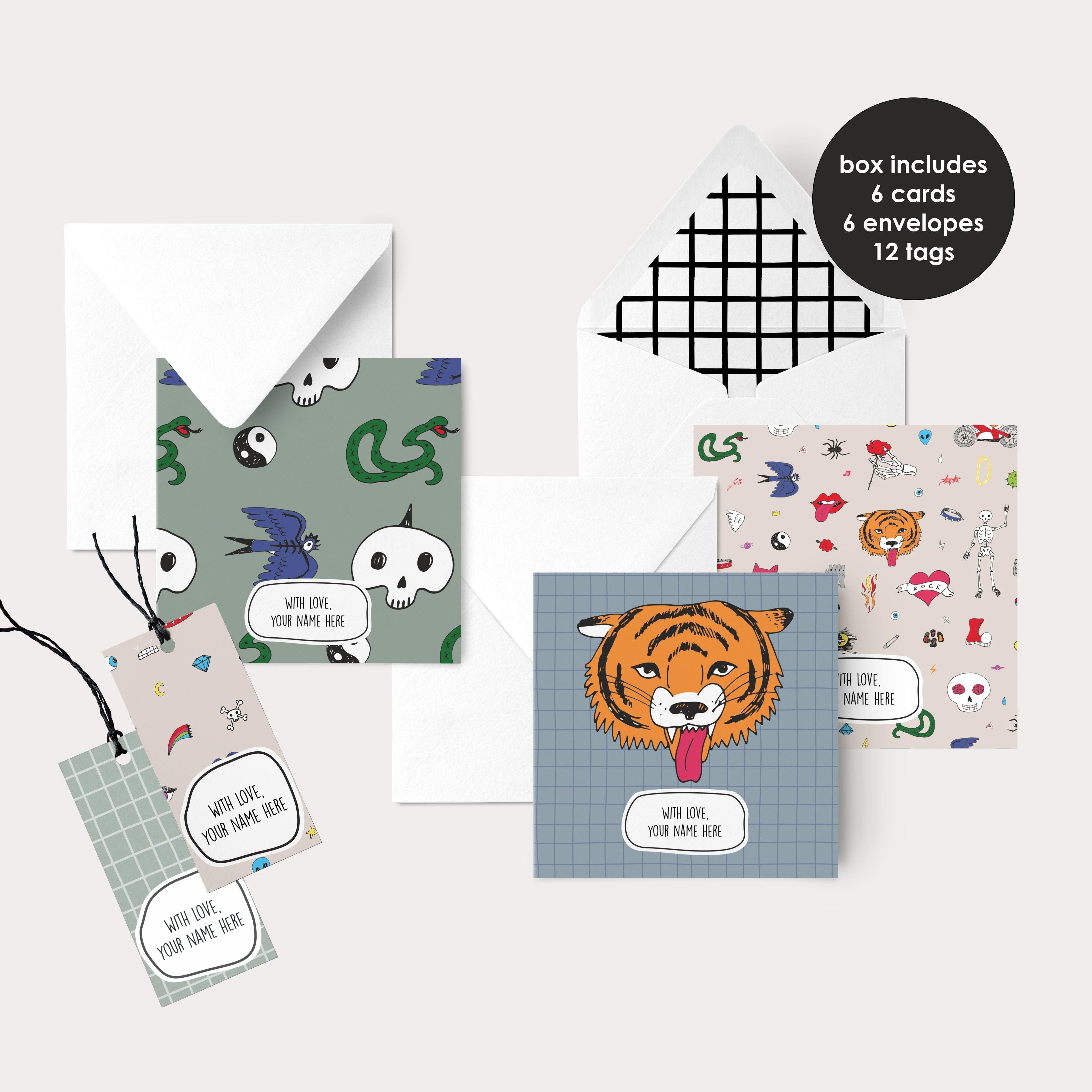 Gift Cards & Tags | Punk Rock - Totdot