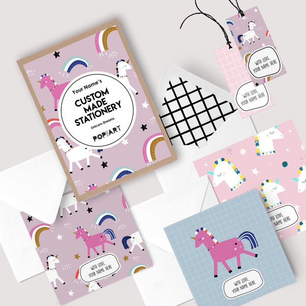 Gift Cards & Tags | Unicorn Dreams - Totdot
