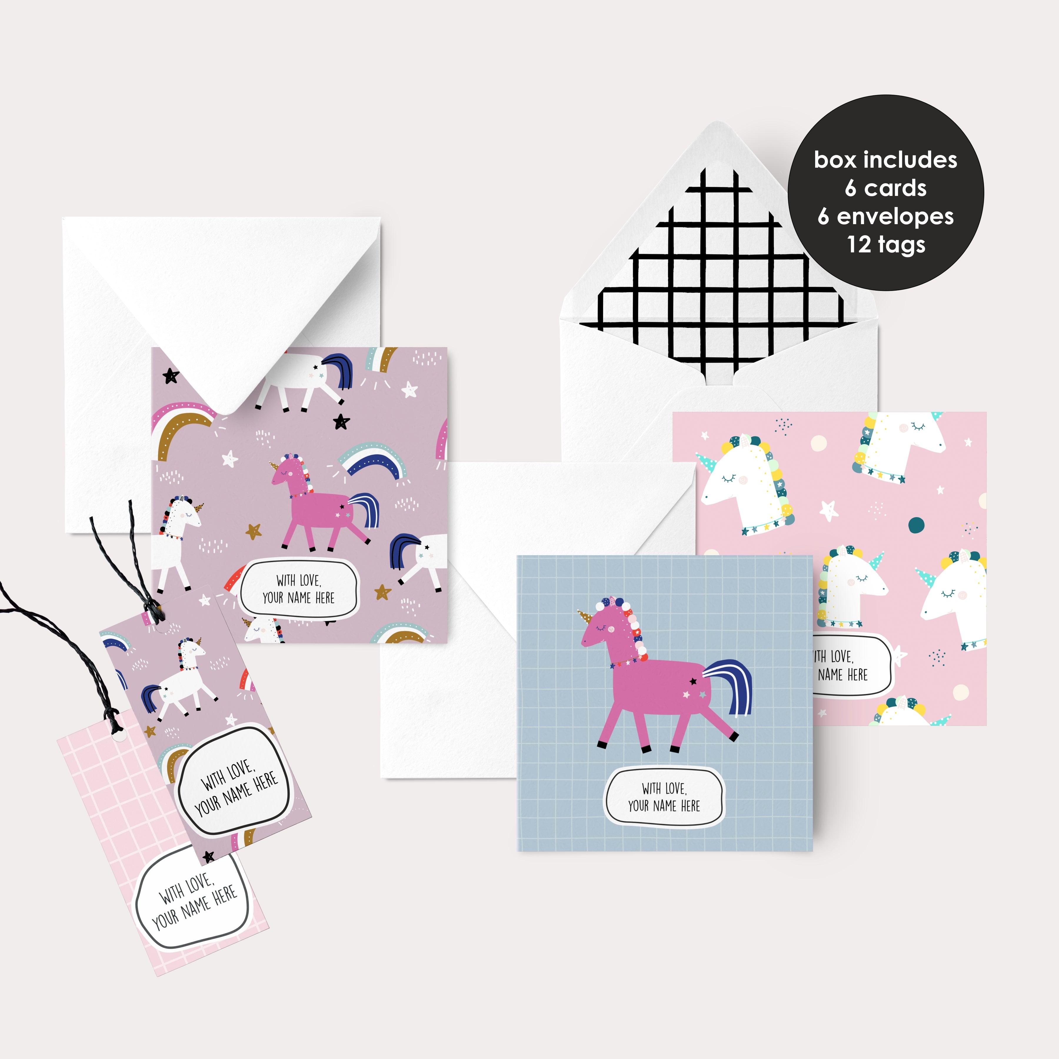 Gift Cards & Tags | Unicorn Dreams - Totdot