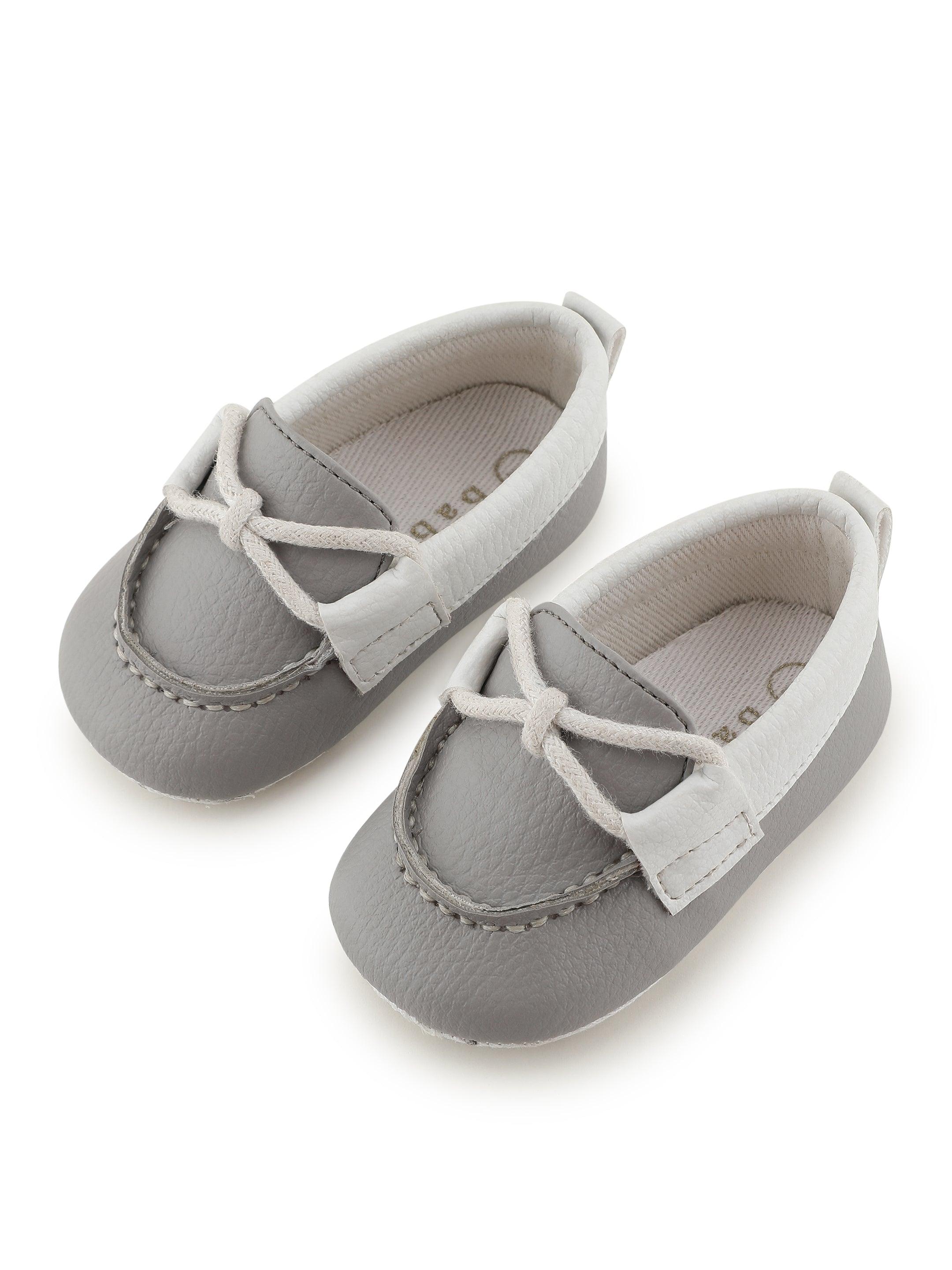 Grey Mr. Doe Loafers - Totdot