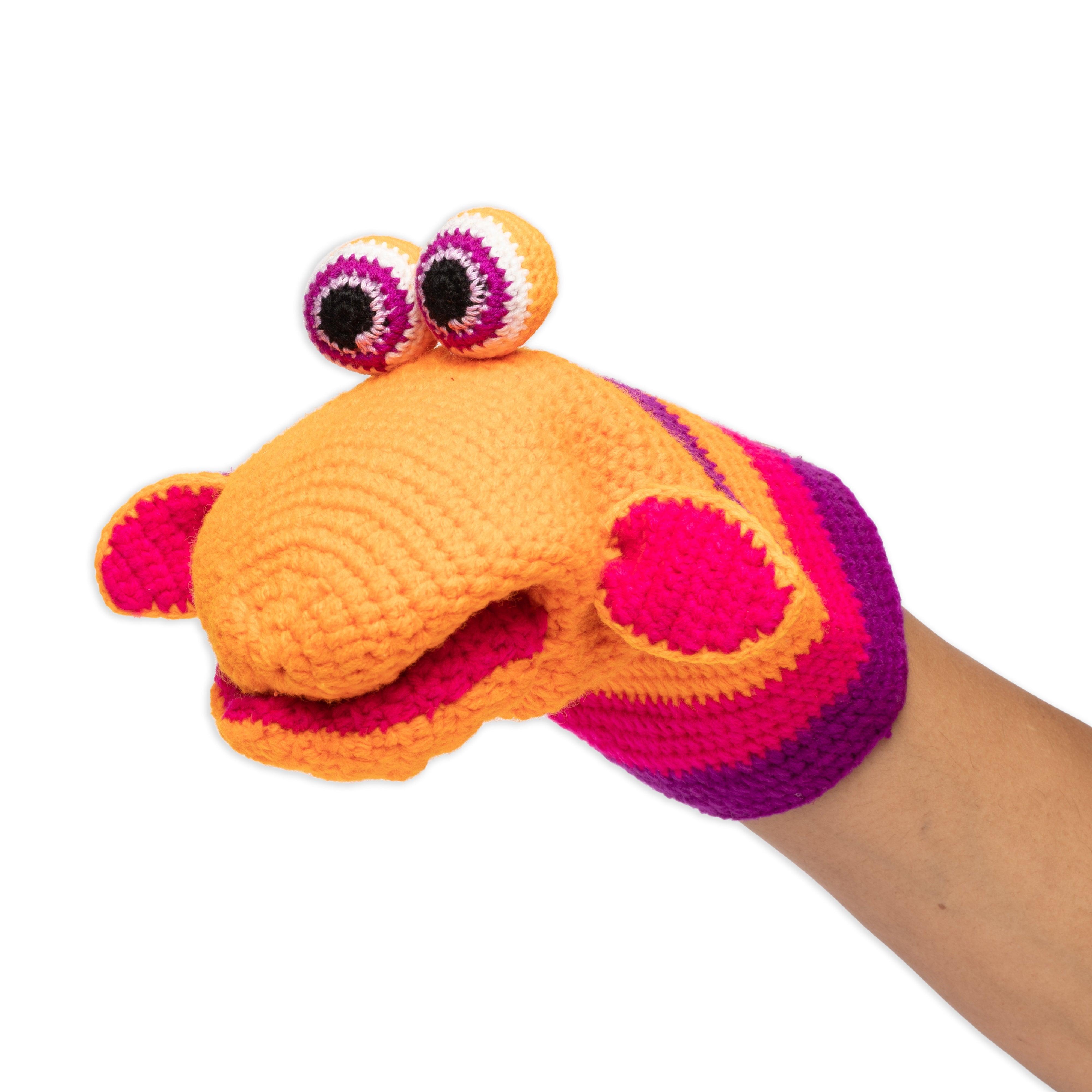 Hand Puppets Giraffe - Totdot