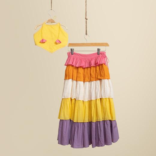 Hiranya Skirt and Top - Totdot