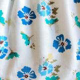 Ikeda Designs Floral Print Sleeveless Dress - White - Totdot