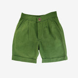 Ikeda Designs Solid color Shorts- Olive Green - Totdot
