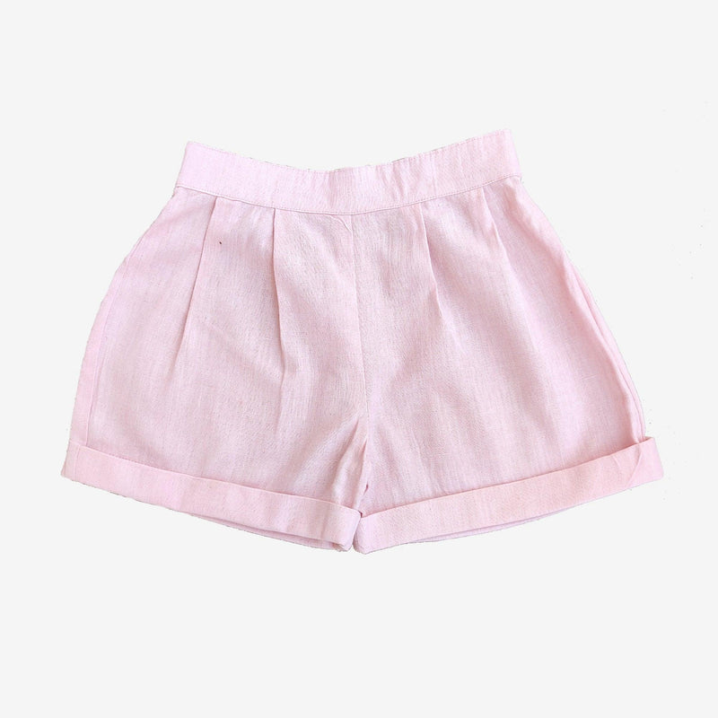 Ikeda Designs Solid color Shorts- Pink - Totdot