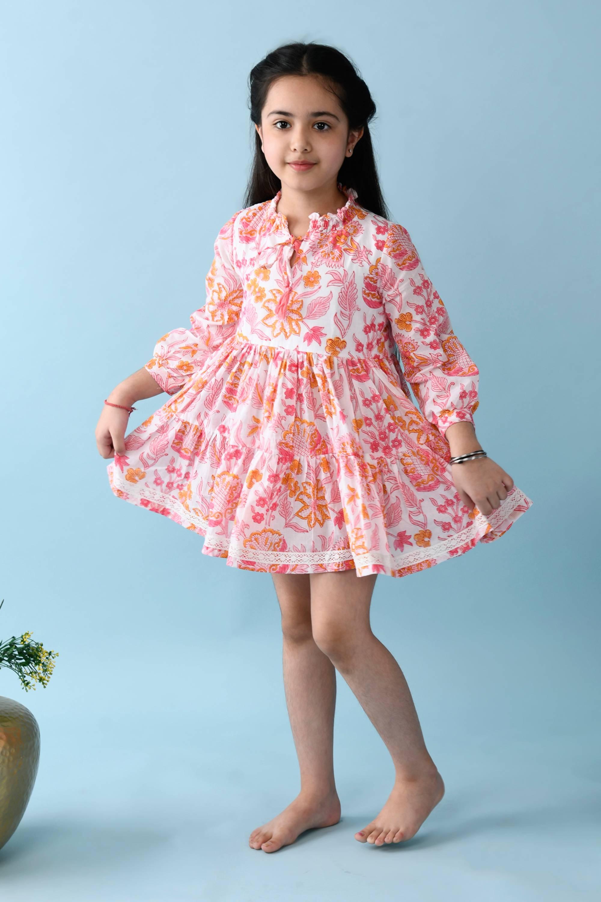 Kosh Floral Dress - Totdot