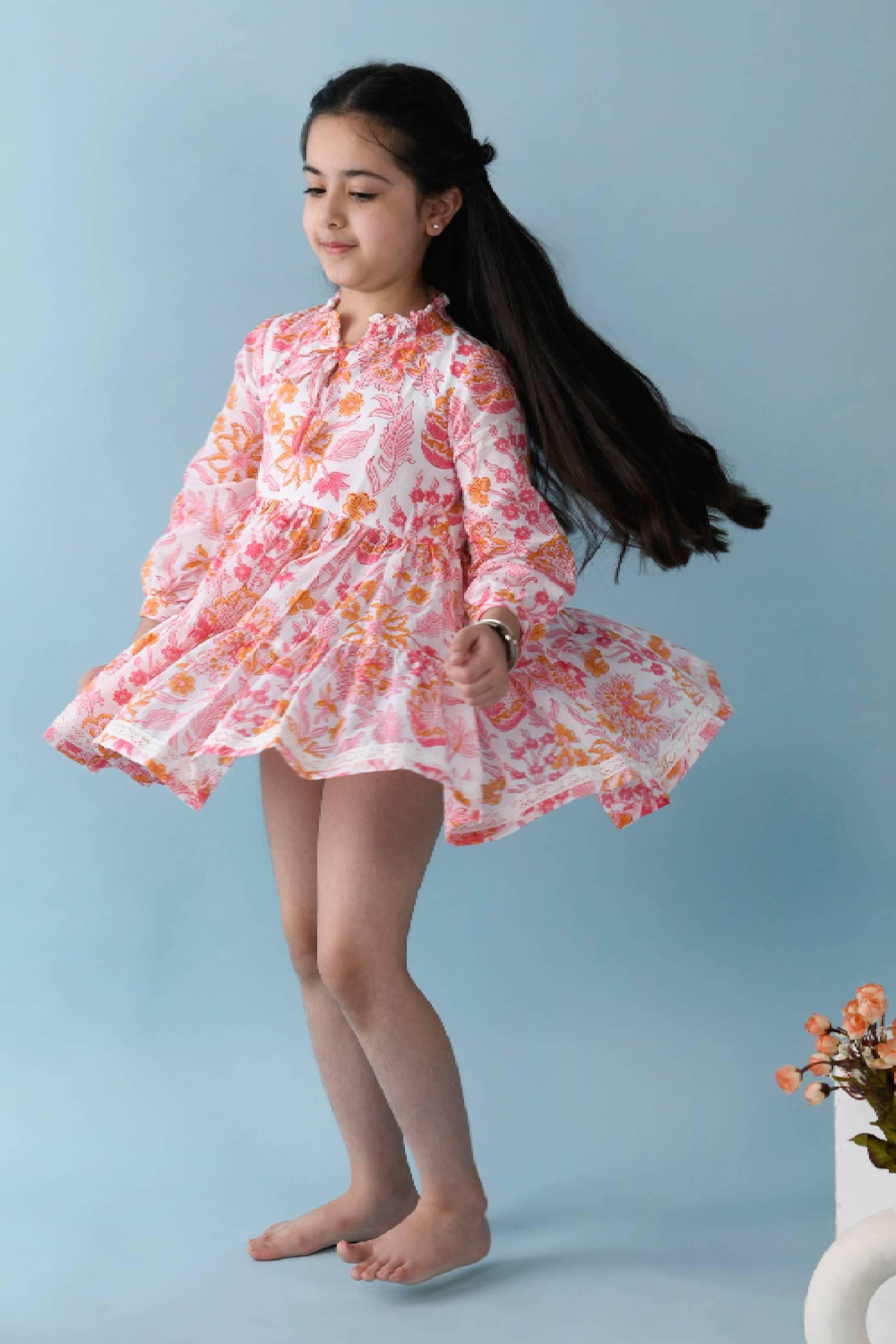 Kosh Floral Dress - Totdot