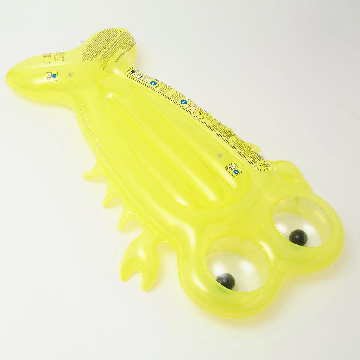 Luxe Lie-On Float Sonny the Sea Creature Citrus - Totdot