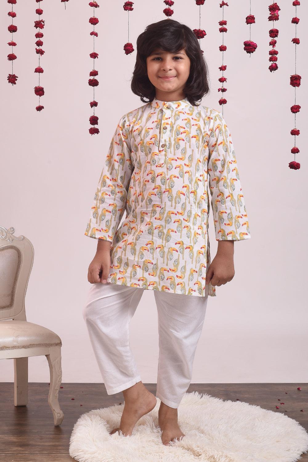 Macaw Kurta Set - Totdot