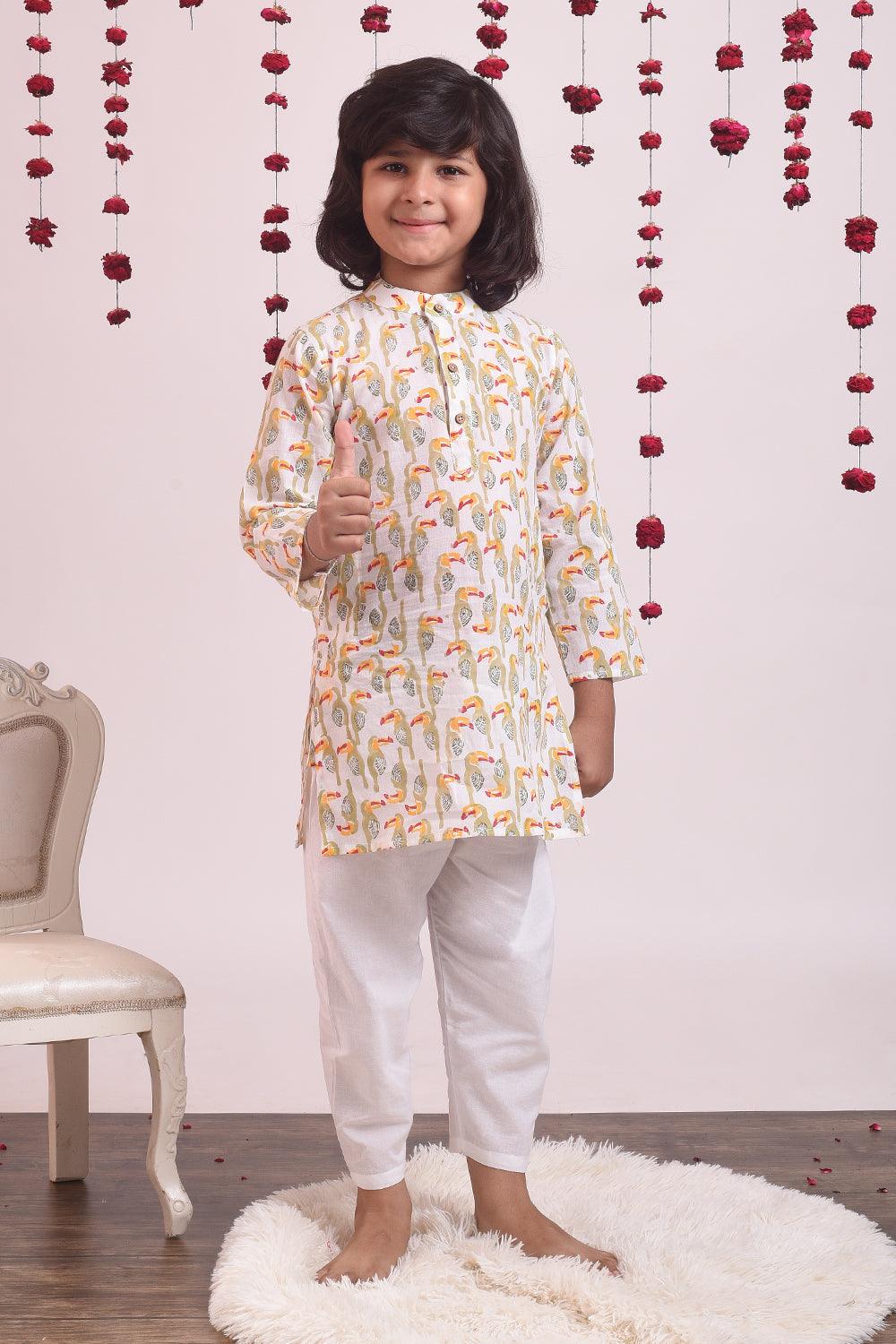 Macaw Kurta Set - Totdot