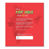 Map India Puzzle with 11 Self Mastery Interactive Quiz Sheets - Totdot