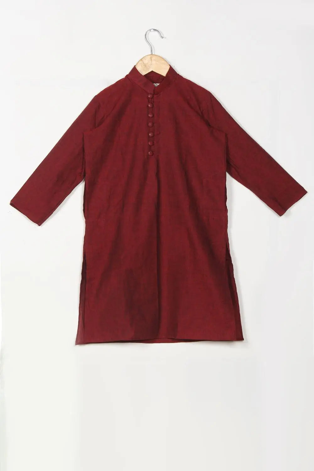 MAROON KURTA SET - Totdot