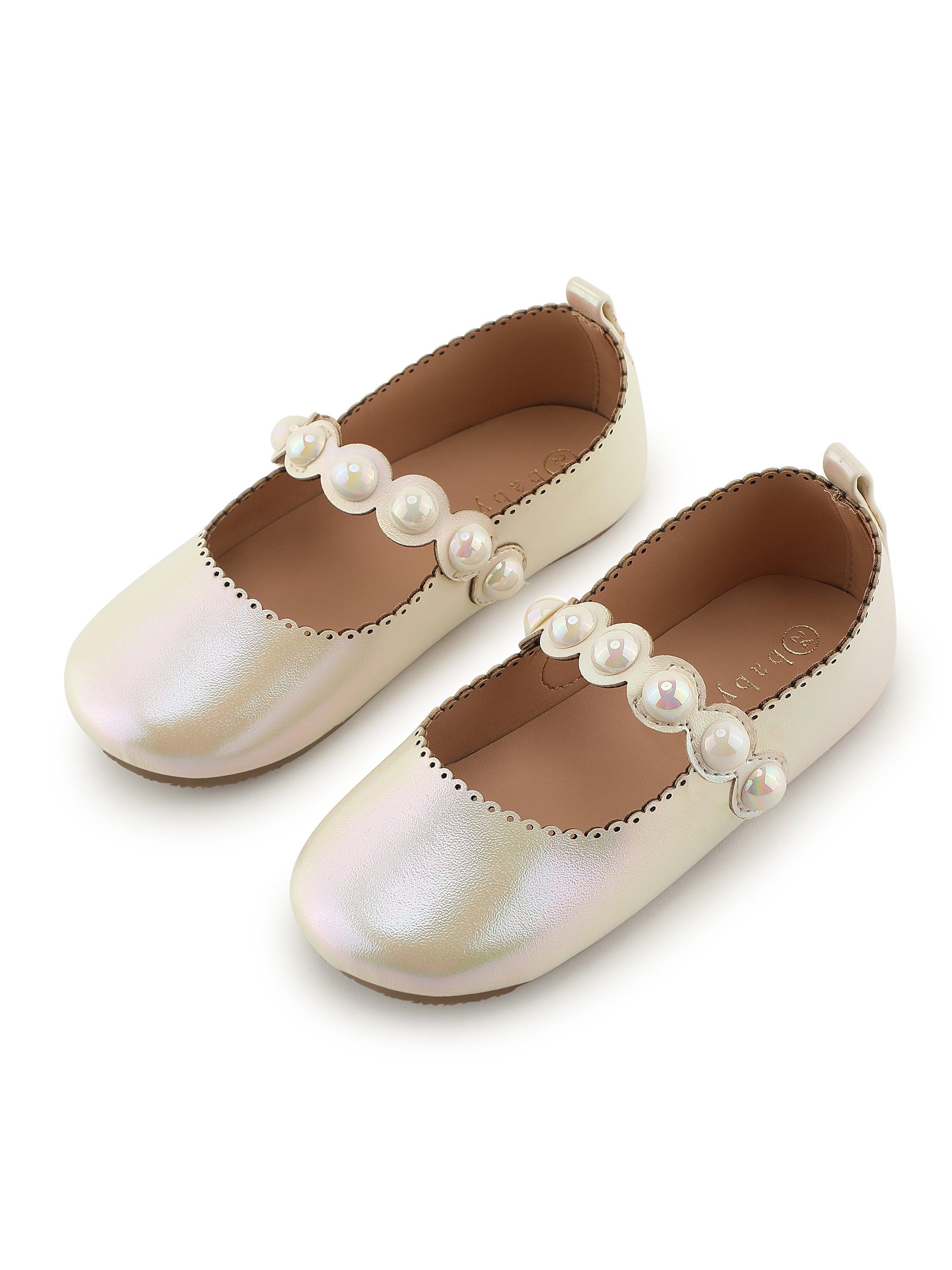 Metallic Cinderella Ballerinas - Totdot