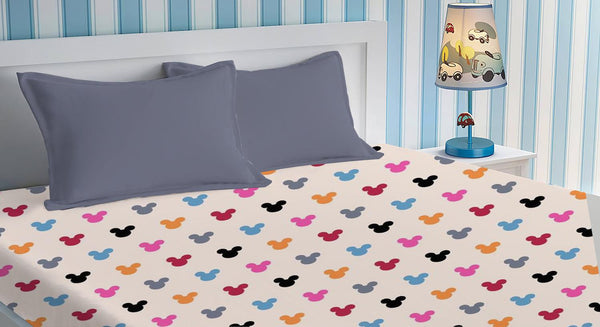 Mickey Pink Bedsheets - Totdot