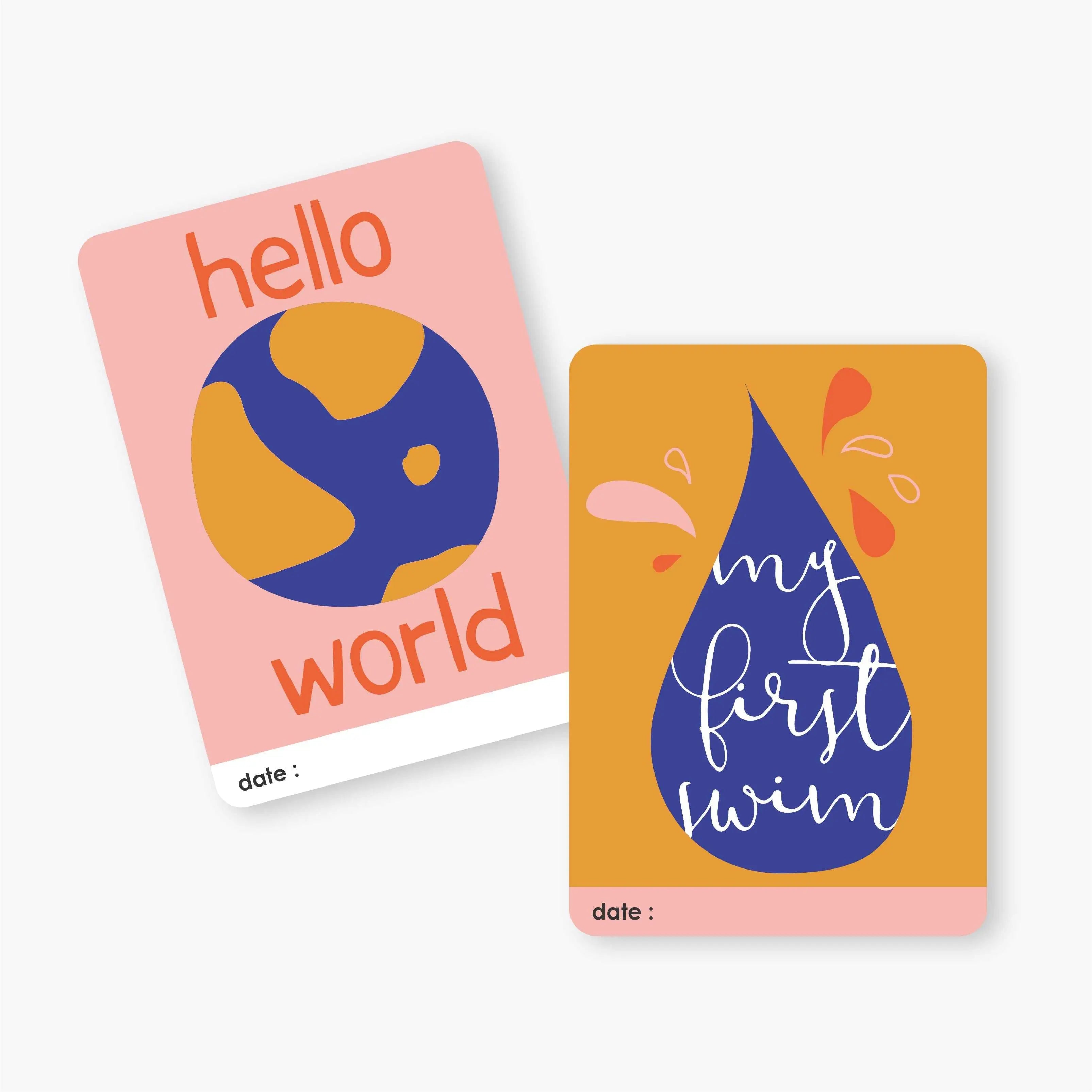 Milestone Cards Baby - Totdot