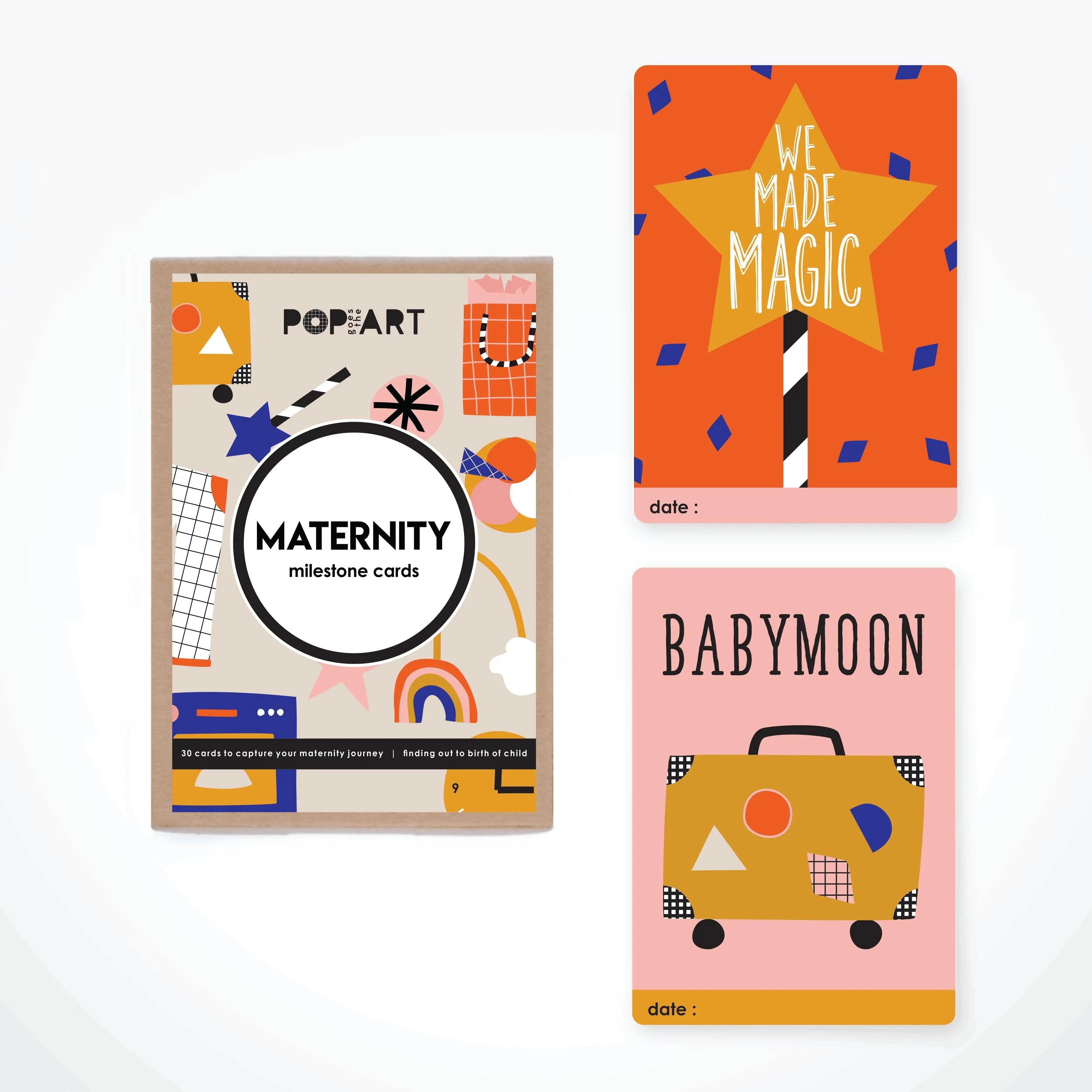 Milestone Cards Maternity - Totdot