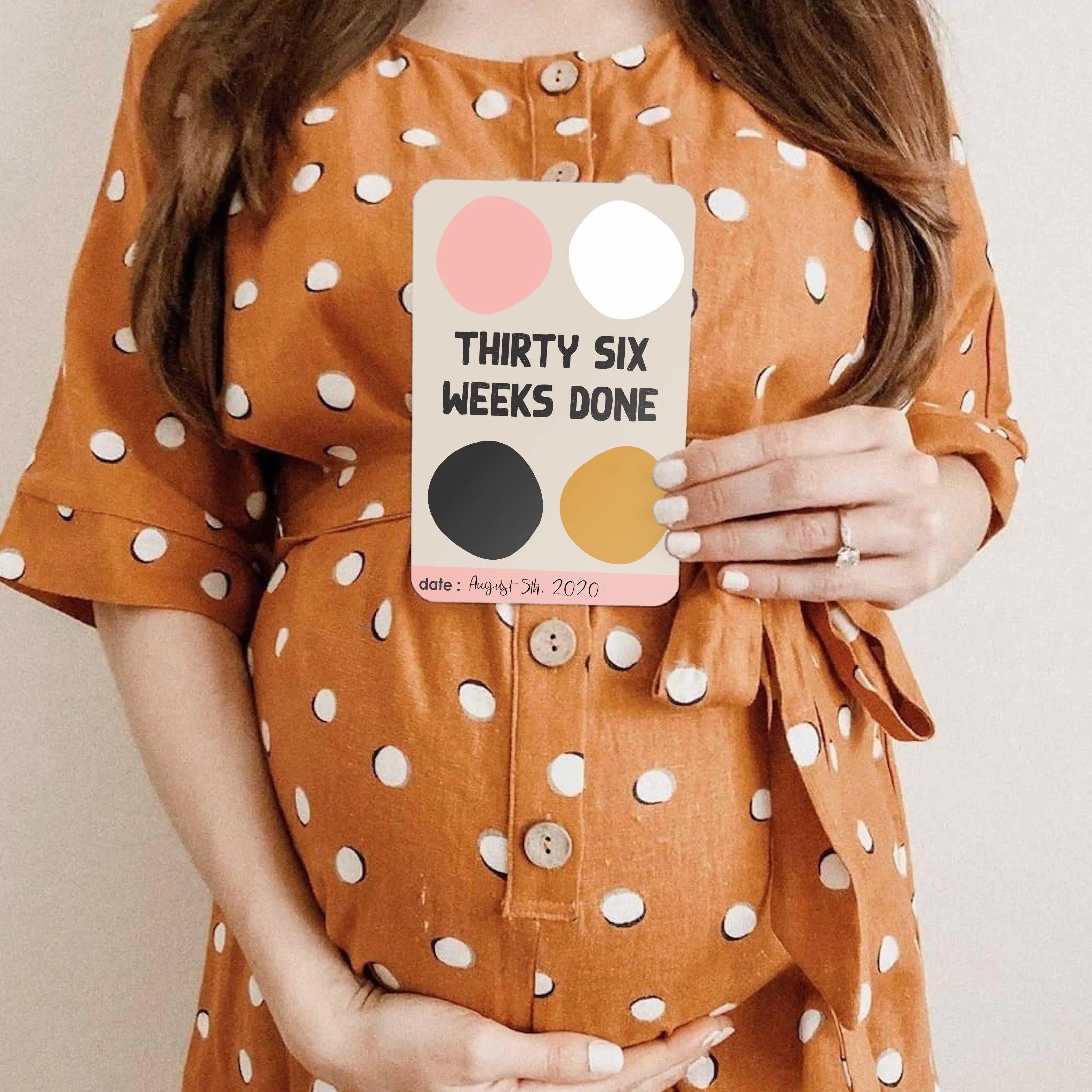 Milestone Cards Maternity - Totdot