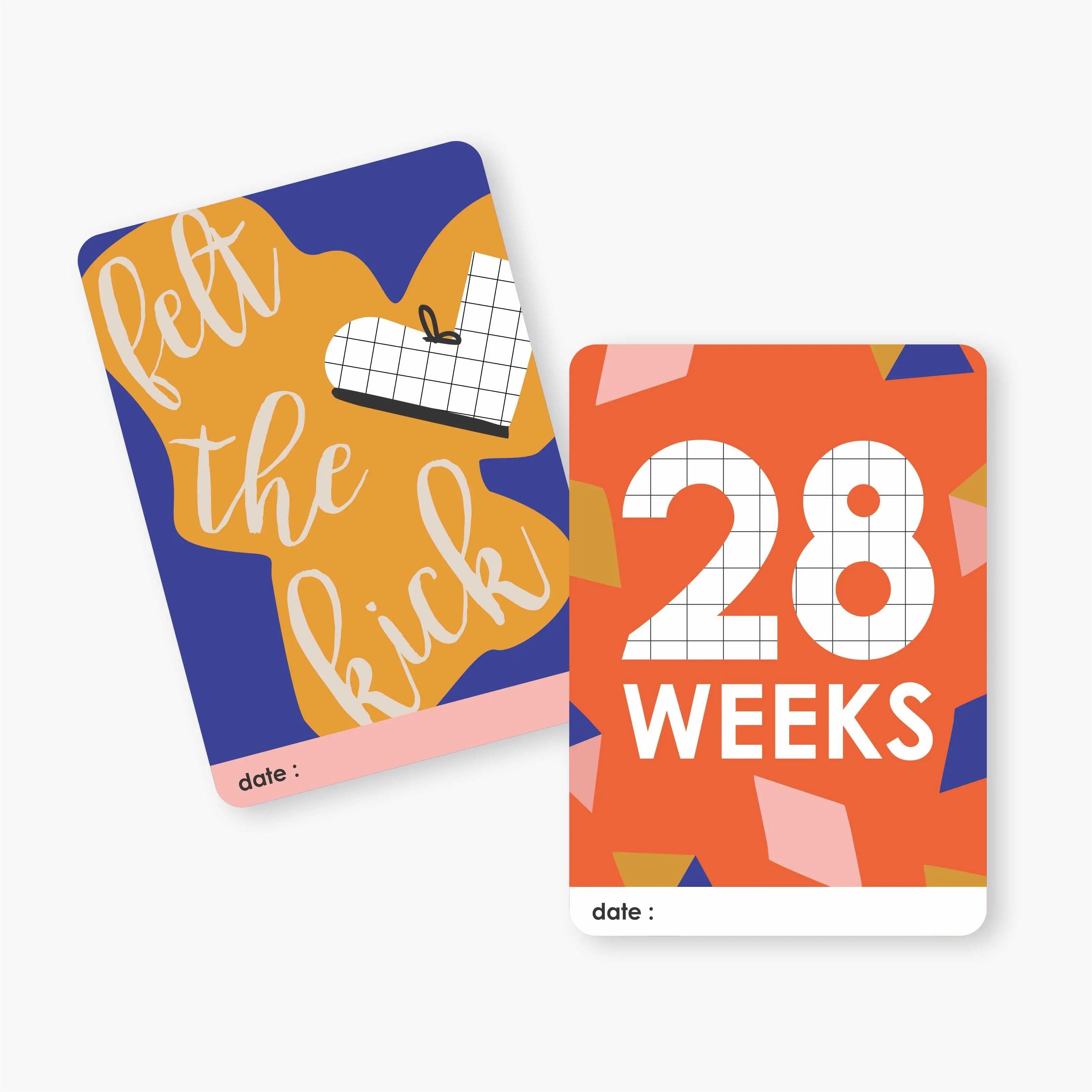 Mini Milestone Cards Maternity - Totdot