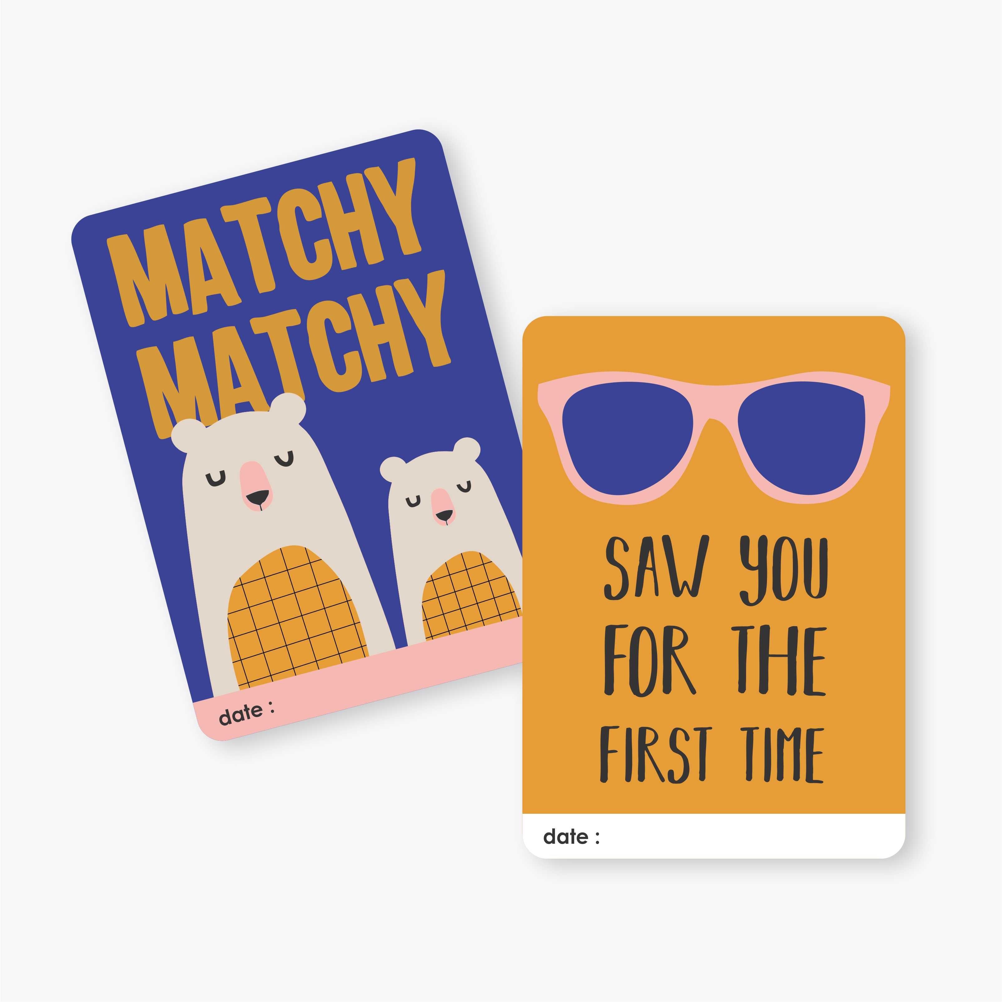 Mini Milestone Cards Sibling - Totdot