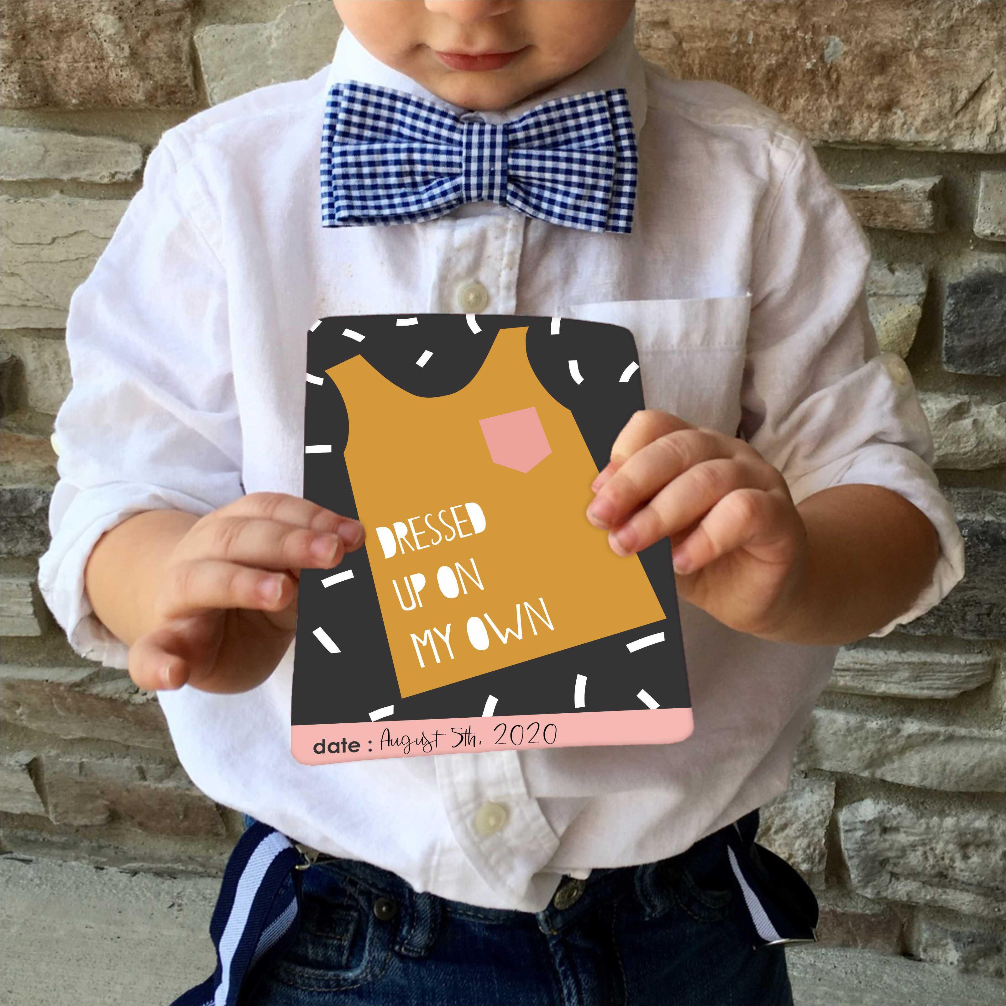 Mini Milestone Cards Toddler - Totdot