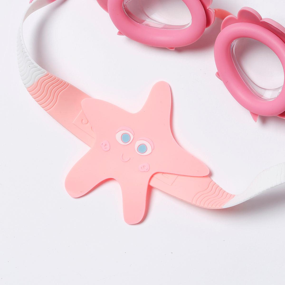 Mini Swim Goggles Ocean Treasure Rose - Totdot