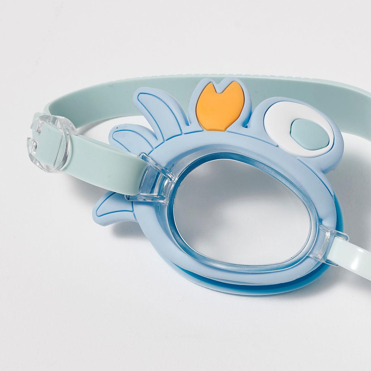 Mini Swim Goggles Sonny the Sea Creature Blue - Totdot