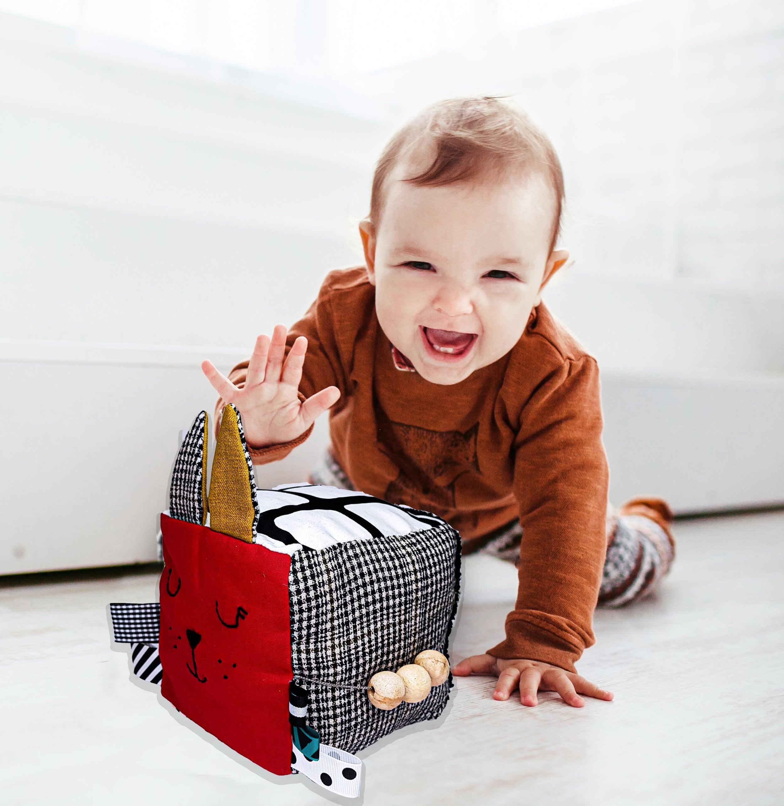 Montessory Sensory Block - Lets Zip It Up (2.0) - Totdot